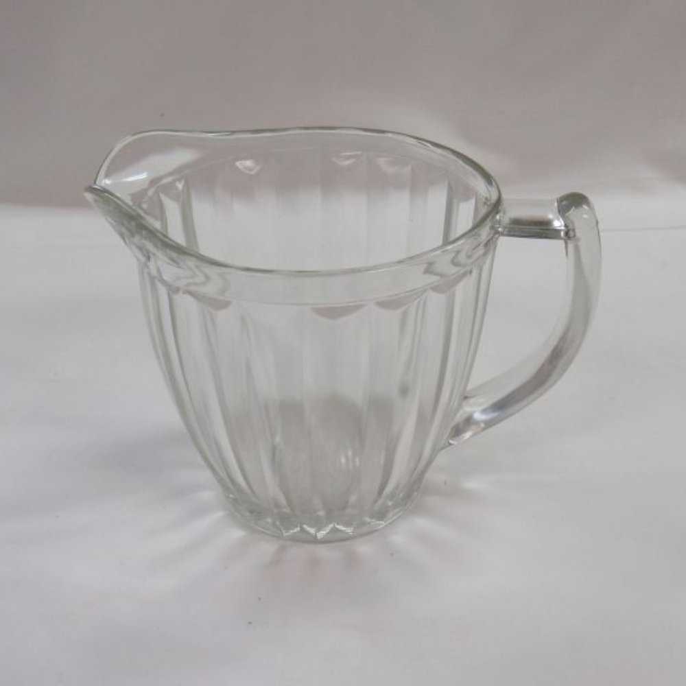 Jeannette Kitchen Glass Crystal JENNYWARE 5 1/2 Inch Juice Pitcher